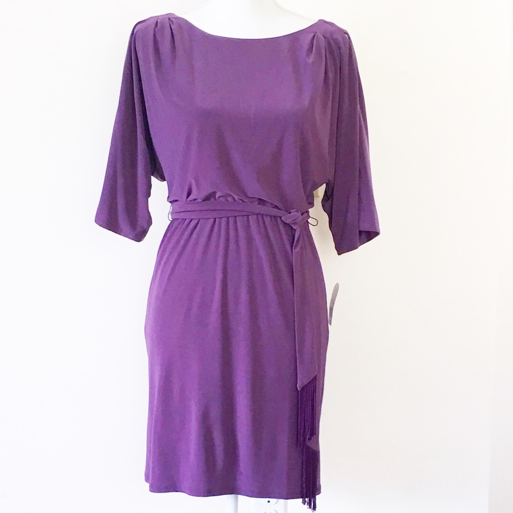 •Jessica Simpson• Purple Flirty Mini Dress